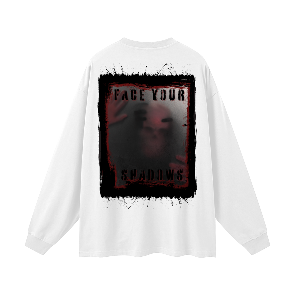 NOCTRNL 'Face Your Shadows' Long Sleeve Shirt - Shadow Edition