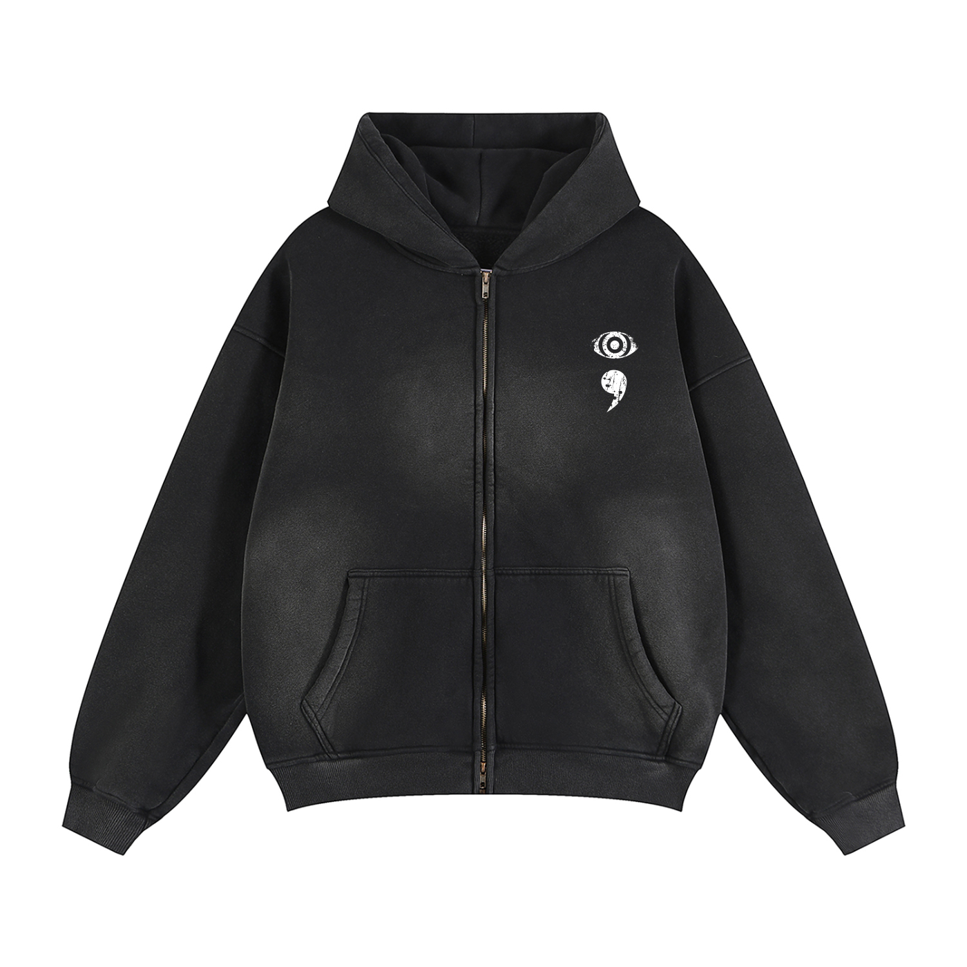 NOCTRNL 'Your Story Isn't Over' Zip-Up Fleece Hoodie - Lifeline Edition